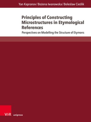 cover image of Principles of Constructing Microstructures in Etymological References